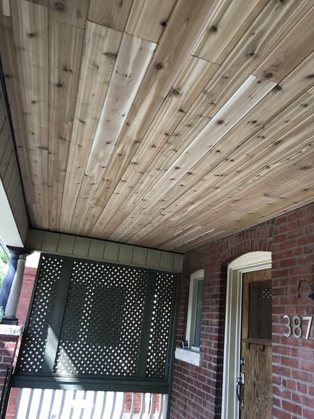 Porch Ceiling Renovation by Taskworks