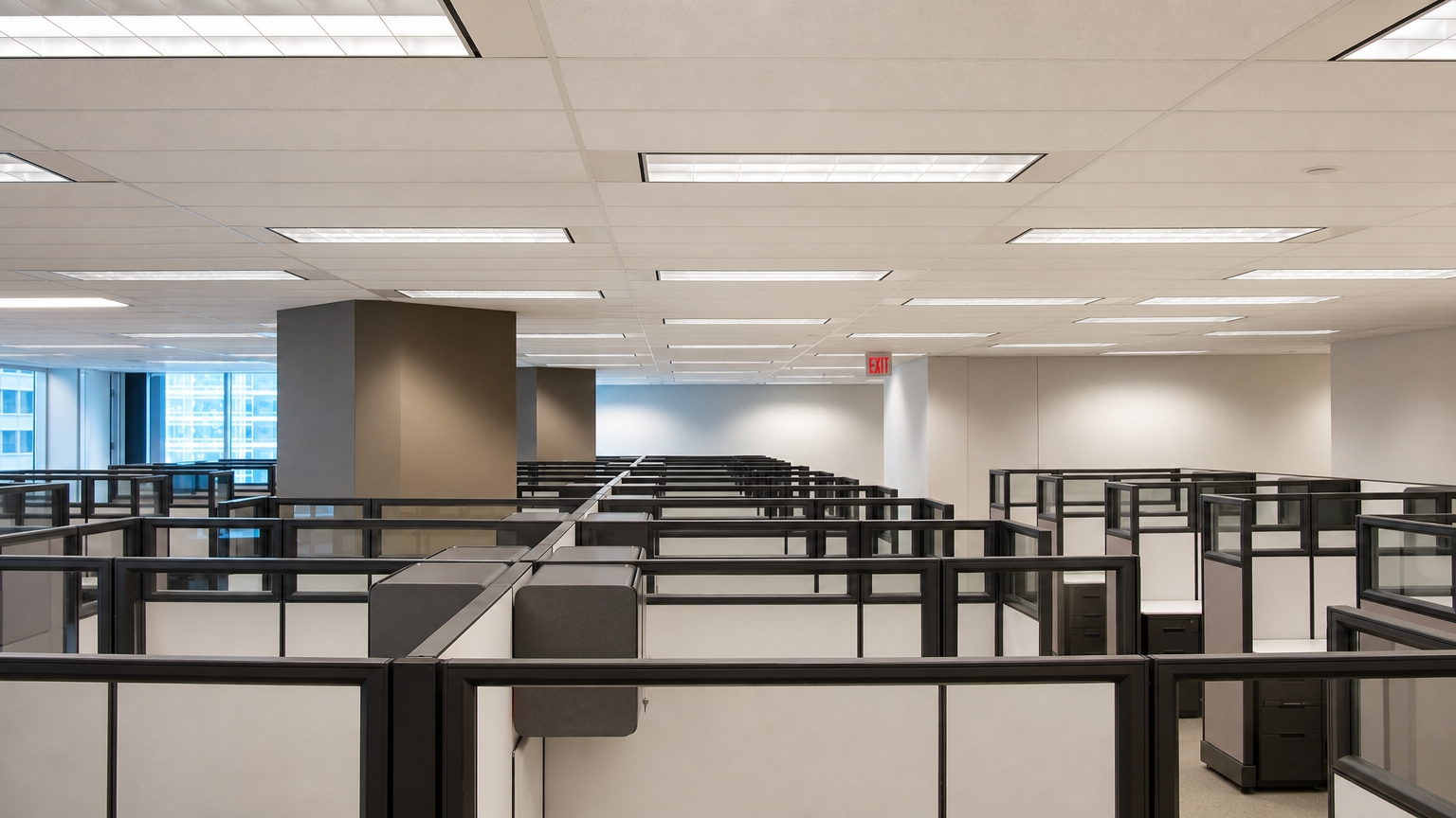 Office Furniture Installation Lessons from 120 Workstations Installation, Flooring and Painting
