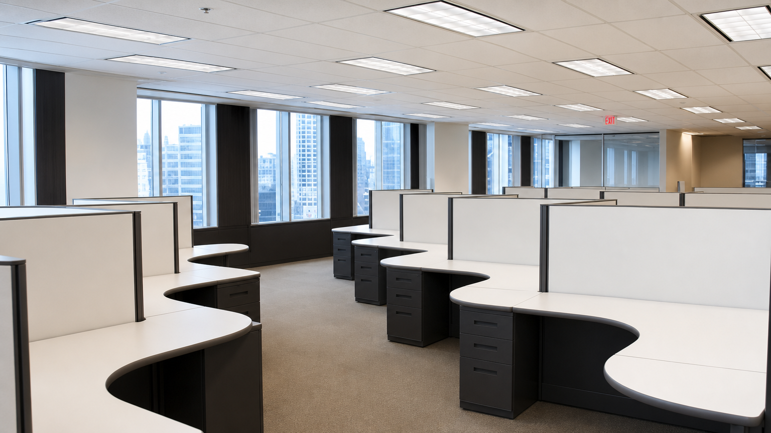 Vaughan Office Furniture Installation: Call Center Furniture Assembly, Flooring and Painting