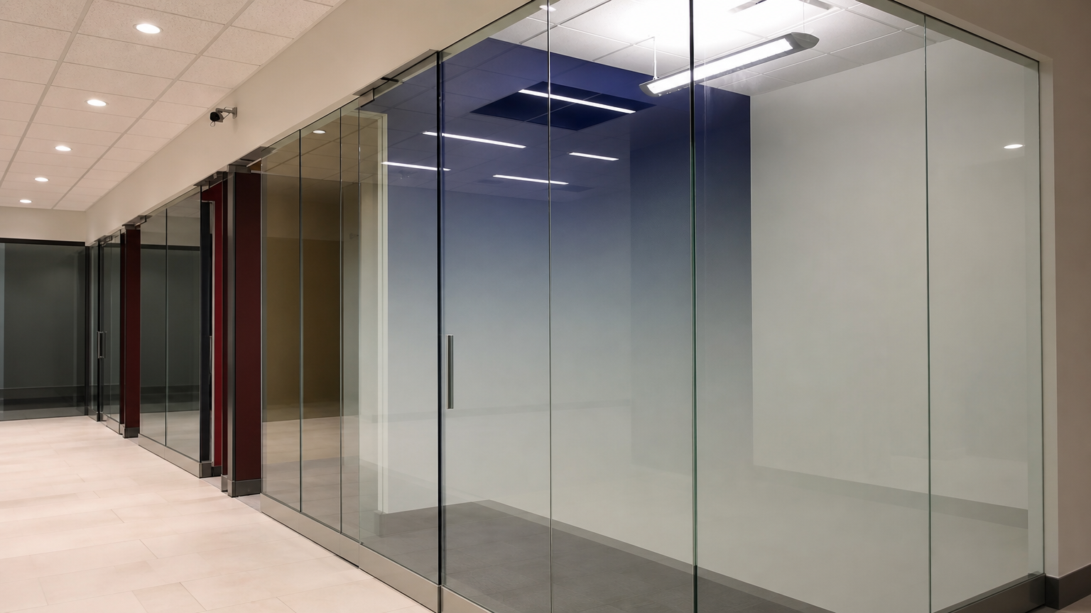 Glass Partition and Frost: Taskworks Project Review